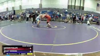 220 lbs Champ. Round 1 - Jackson Phillips, OH vs Brady Vaughan, MI