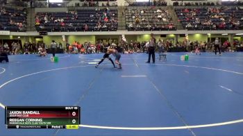 80 lbs Round 3 - Jaxon Randall, Jesup Mat Club vs Reegan Corning, Pardeeville Boys Club Youth Wr