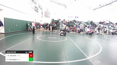 150 lbs Consi Of 8 #2 - Amilio Venditti, Jonathan Law vs Tyler Ciarleglio, Notre Dame-West Haven