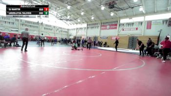 120 lbs Quarterfinal - SJ Martin, Granada vs Liezellyka Talosig, Concord