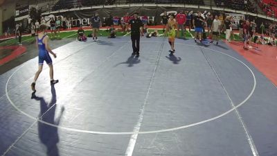 120 lbs Cons. Sub-semis - Berdj Serrano, Nevada vs Mason Shank, Oregon