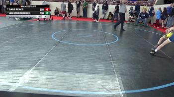 75_B lbs Consolation - Gabe Peace, Quaker Valley vs Ian Schoenebeck, Pennsbury