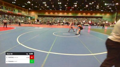 165 lbs Round Of 64 - Zach Valdez, Montana-Northern vs Judah Howie, Unattached