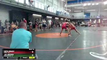 126 lbs Round 4 (10 Team) - Jay Brown, Patriots WC vs Seth Grady, WALA