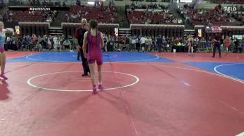 109 lbs Semifinal - Isabella Mikesell, Berserker Wrestling Club vs Hayley Petersen, Mountain Man