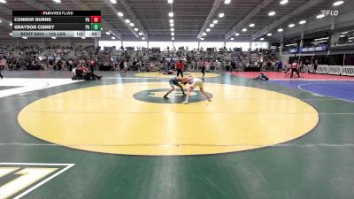106 lbs Consi Of 64 #2 - Connor Burns, PA vs Grayson Cisney, PA