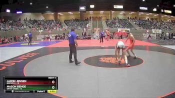 147 lbs Round 2 (4 Team) - Mason Benge, Grant Union vs Jaxon Jensen, Nestucca