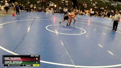 285 lbs Semifinal - Marcel Gonzalez, Pratt Community College vs Kort Wilkinson, Western Wyoming College