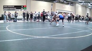 123 lbs Consolation - Janali Gonzalez, The Wrestling Factory vs Addison Bernstein, Durham