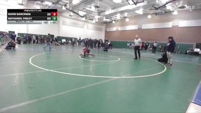 106 lbs Champ. Round 1 - David Barcenes, Colony vs Nathaniel Finley, Burroughs