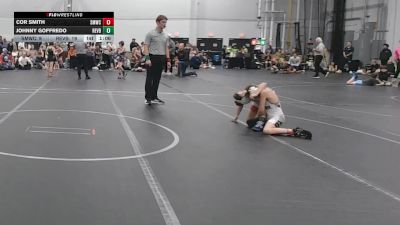 72 lbs Semis (4 Team) - Cor Smith, SMWC WOLFPACK vs Johnny Goffredo, Revival Blue