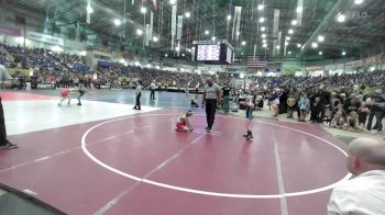 55 lbs Round Of 16 - Emma Oursler, Westside WC vs Brax Peterson, Athlos Wrestling