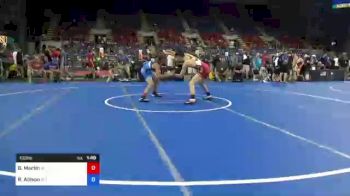 132 lbs Round Of 128 - Braidin Martin, Alaska vs Richard Allison, Wyoming