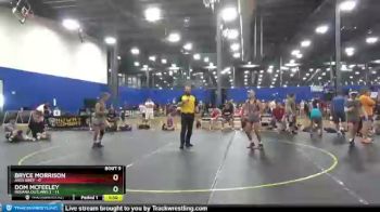 125 lbs Round 3 (6 Team) - Dom Mcfeeley, Indiana Outlaws 2 vs Bryce Morrison, ARES Grey