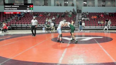 141 lbs Round Of 32 - Presley Johnson, The Citadel vs Prestyn Parks, Ohio