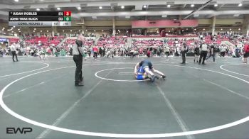 140 lbs Cons. Round 2 - Judah Robles, Kingdom Training Grounds vs John Trae Blick, Chaparral