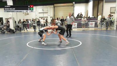 136 lbs Round Of 16 - Jj Doty, IN vs Bode Heller, NJ