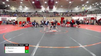 139-147 lbs Championship Bracket - Lillian Towne, Franklin Central vs Hailey Bowman, Southport