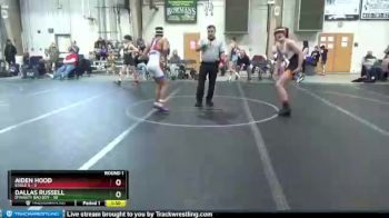 120 lbs Round 1 (4 Team) - Dallas Russell, Dynasty Bad Boy vs Aiden Hood, Eagle X