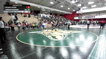 215 lbs Quarterfinal - Dylan G Hayes, Tamalpais vs Jordan Schwarm, Ukiah