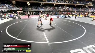 5A 215 lbs Cons. Round 3 - Xavier Brooks, Prosper Walnut Grove vs Anthony Fulmer, Winnsboro