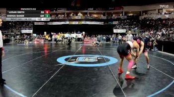 5A 160 lbs Champ. Round 1 - Daniel Guevara, Roswell vs Lucas Hoswell, Sandia