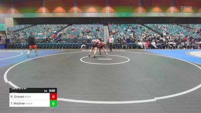 165 lbs Consi Of 8 #1 - Ryan Graves, Montana-Northern vs Travis Waldner, Montana-Northern