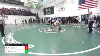 113 lbs Final - Nick Arellano, Northview vs Ronnie Ramirez, Walnut