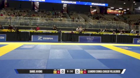 Leandro Chinea Carlos Villalobos vs Daniel M King 2025 Pan Jiu Jitsu IBJJF Championship