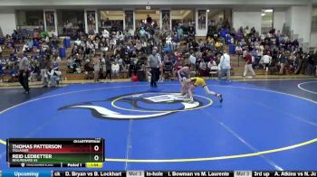 108 lbs Quarterfinal - Thomas Patterson, Tallassee vs Reid Ledbetter, Beauregard HS