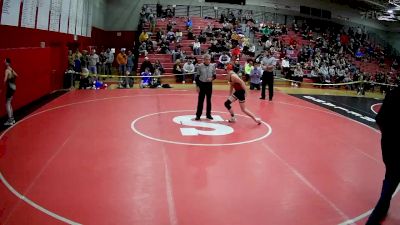 115 lbs 3rd Place Match - Jakob Eckenrode, Greater Latrobe vs Dylan Brown, Yough