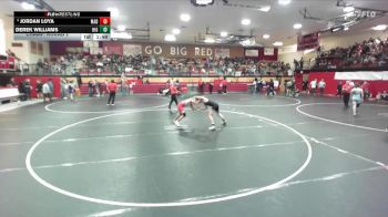 138 lbs Champ. Round 2 - Jordan Loya, Madison vs Derek Williams, Highland