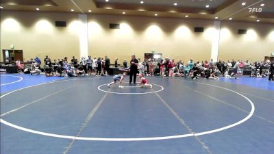 53-57 lbs Champ. Round 3 - Sophia Schulz, New York vs Ruby Crissman, Ohio