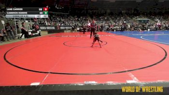 40 lbs Consi Of 8 #2 - Lane Carrier, RAW Wrestling Club vs Cameron Egbers, GGB Ohio