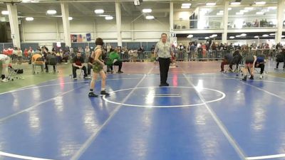 86 lbs Consi Of 16 #1 - Peter Deloge III, Mayo Quanchi WC vs Ryder Hoffman, Smittys Wrestling Barn