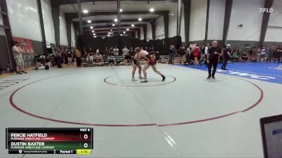 165 lbs 1st Place Match - Dustin Baxter, Punisher Wrestling Company vs Percie Hatfield, Punisher Wrestling Company