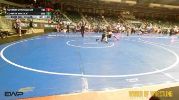 145 lbs Semifinal - Conner Chancellor, Team Tulsa Wrestling Club vs Connor Welock, Smittys Barn