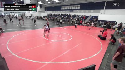 132 lbs Champ. Round 1 - Matthew Tran, Villa Park High School vs Dylan Anderson, Live Training Wrestling