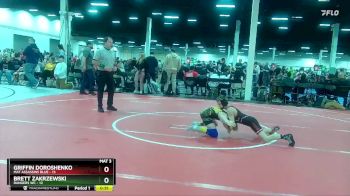 68 lbs Round 5 (10 Team) - Griffin Doroshenko, Mat Assassins Blue vs Brett Zakrzewski, Rangers WC