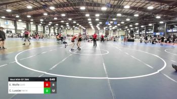 126 lbs Round Of 64 - Emitt Wolfe, Quest School Of Wrestling Black vs Charlie Lussier, MetroWest United Black