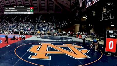 215-5A Cons. Round 3 - Tripp Rowell, Brunswick vs Eli Hawkes, Lanier