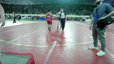 Round Of 32 - Julio Vera, Mustang Middle School vs Dom Frizzell, Tecumseh