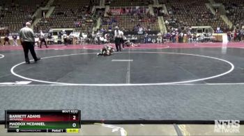 6A 106 lbs Cons. Round 2 - Barrett Adams, Wetumpka vs Maddox Mcdaniel, Pelham