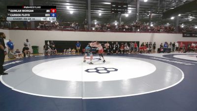 97 kg Champ. Rd Of 16 - Quinlan Morgan, Jackrabbit Wrestling Club vs Carson Floyd, Cyclone Regional Training Center