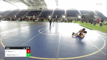 62 lbs Consi Of 8 #2 - Nehemiah Davis, Roughneck Wrestling vs Isaiah Altamirano, Sunnyside Wrestling Club