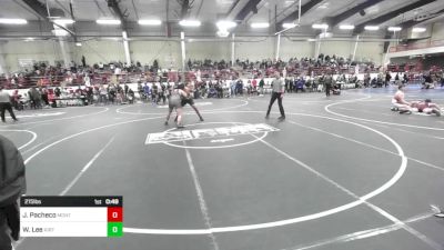 215 lbs 5th Place - Julian Pacheco, Monte Vista Takedown Club vs William Lee, Kirtland Broncos