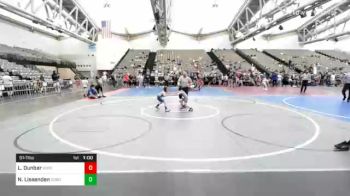 51 lbs Semifinal - Leonidas Dunbar, Iron Horse vs Nico Lissenden, Cordoba Trained