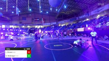 116 lbs Consi Of 8 #2 - Lila Brown, Independent vs Saraval McGregor, Eastside United