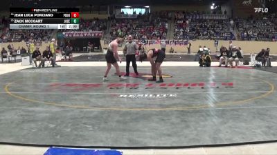 175 lbs Champ. Round 1 - Zack Mccoart, Johnson Central vs Jean Luca Ponciano, Paul Laurence Dunbar