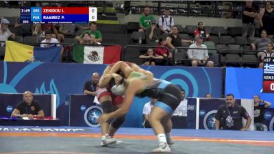 61 kg 1/8 Final - Ioanna Xenidou, Greece vs Paola Ramirez, Puerto Rico